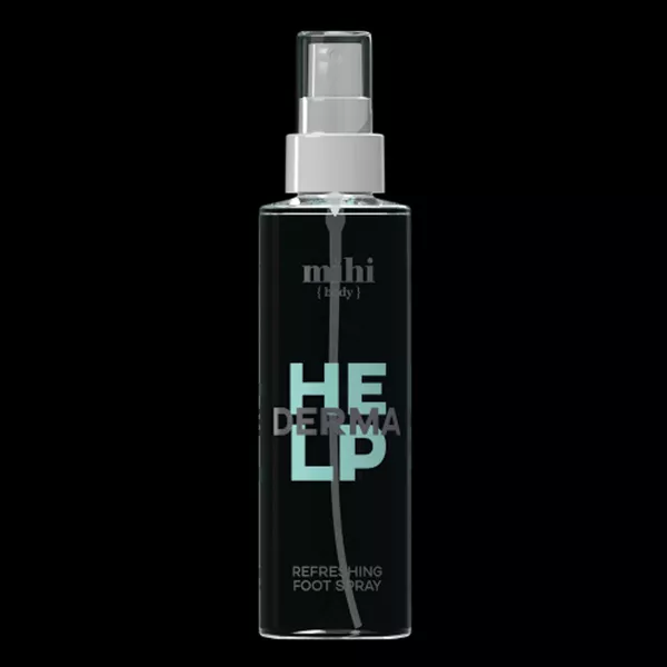 Refreshing foot spray