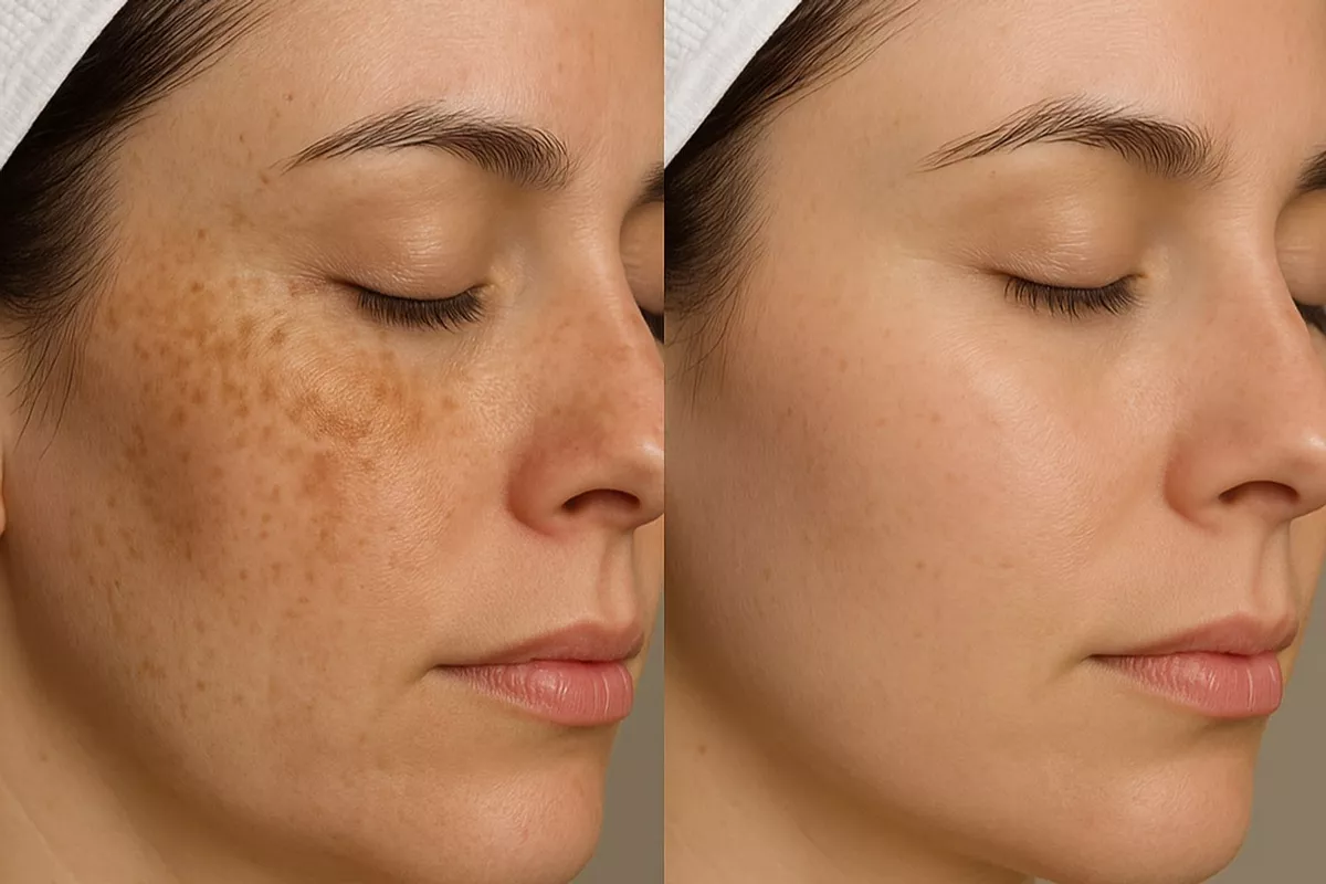 Peeling bio microneedling SQT anti-taches brunes