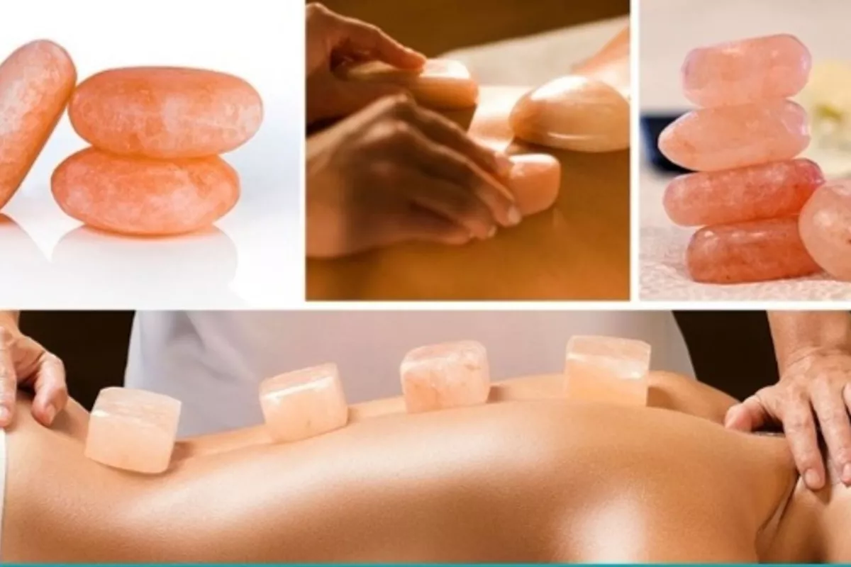 Massage Pierres Sel d'Himalaya