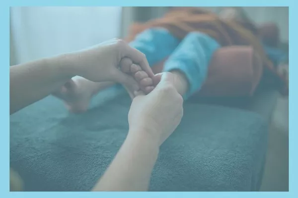 Reflexologie plantaire - Séance enfant