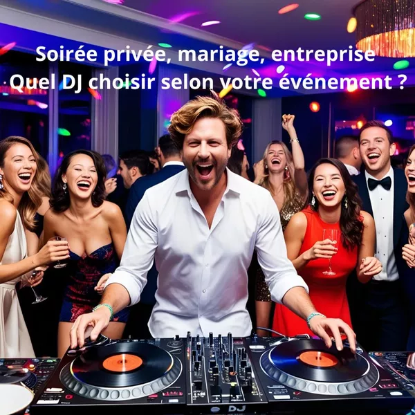 Soirée privée, mariage, entreprise : quel DJ choisir selon votre événement ?
