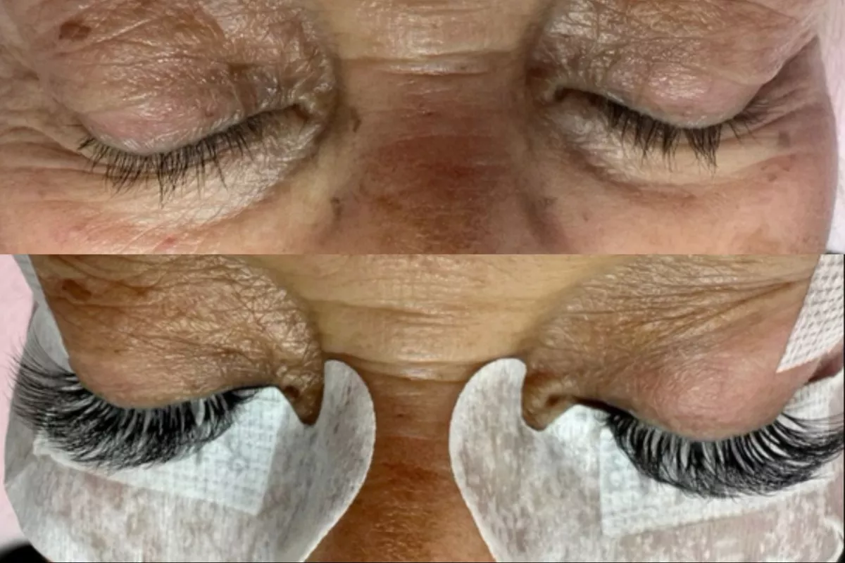 Extension de cils volume complet