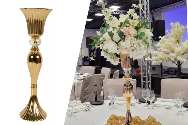 Location Vase Doré