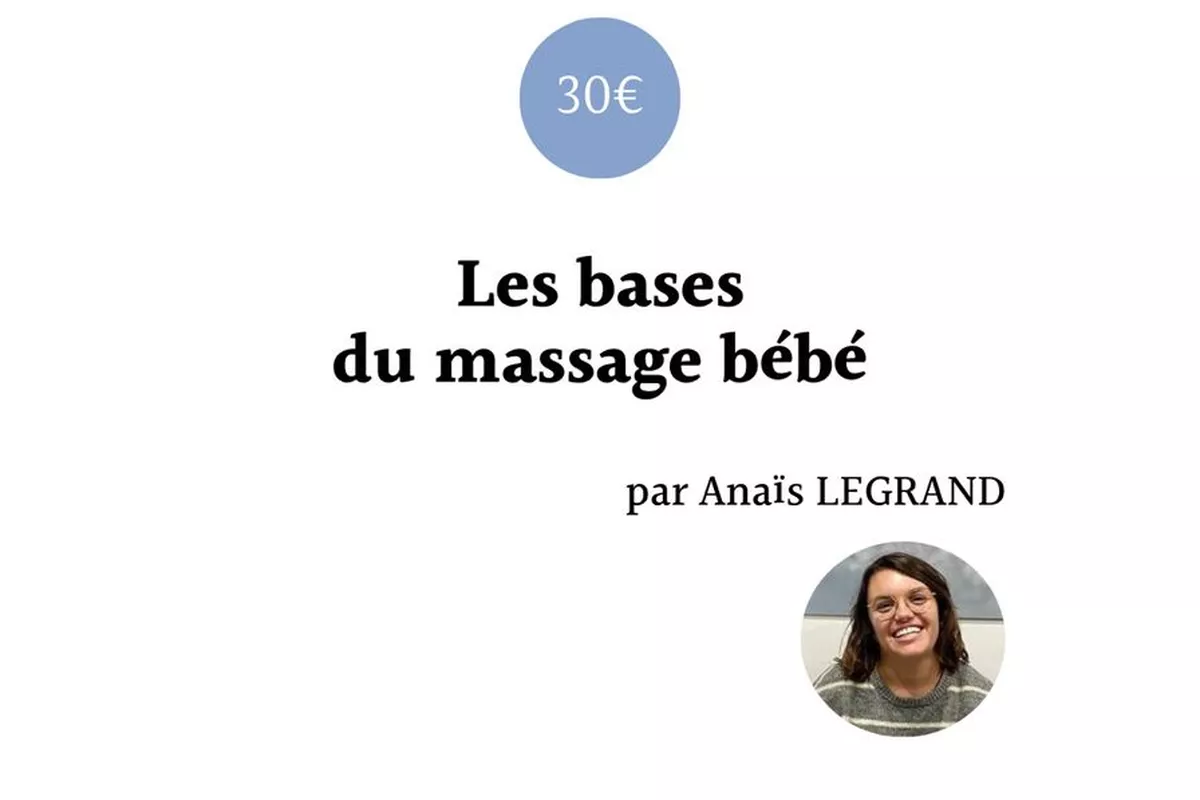 Atelier « Les bases du massage bébé »