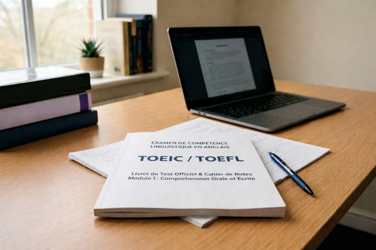 Préparation au TOEIC / TOEFL / Linguaskill (anglais)