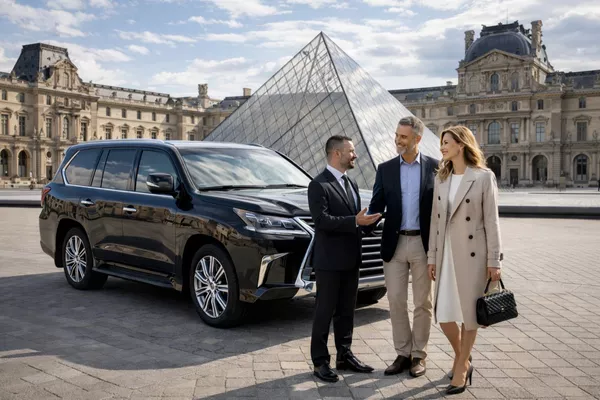 Circuit Privé Paris Iconique avec chauffeur privé