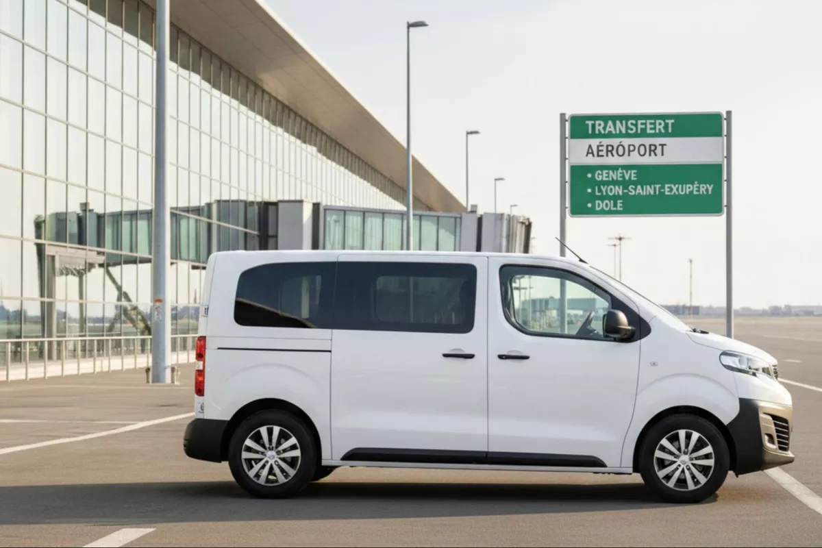 Transfert Aéroport - Genève, Lyon-Saint-Exupéry, Dole