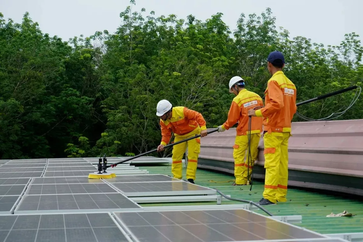 Nettoyage des Panneaux Solaires