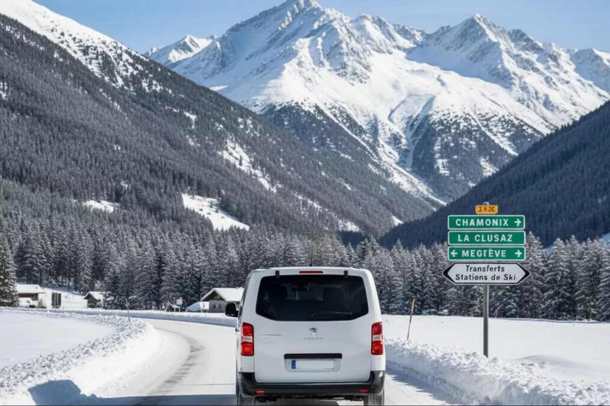 Transferts vers les stations de ski - Chamonix, La Clusaz, Megève, Morzine