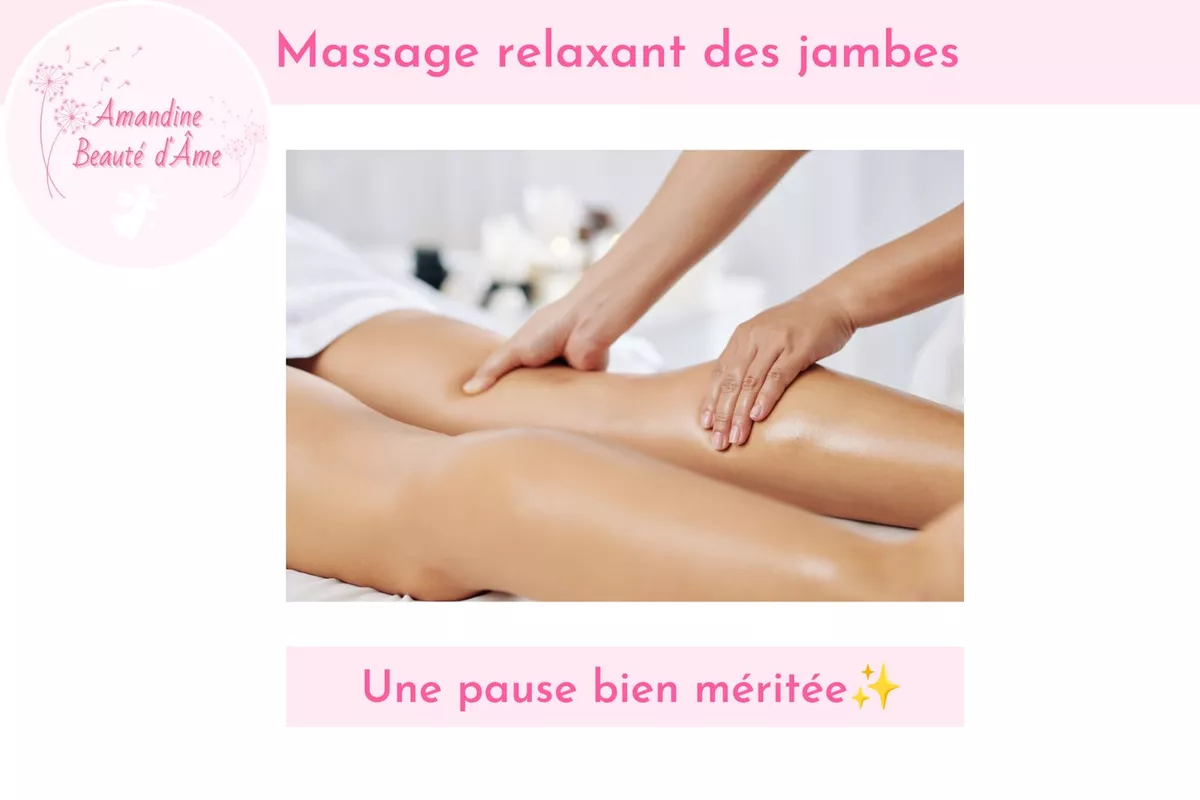 Massage relaxant  dos et jambes 45 min