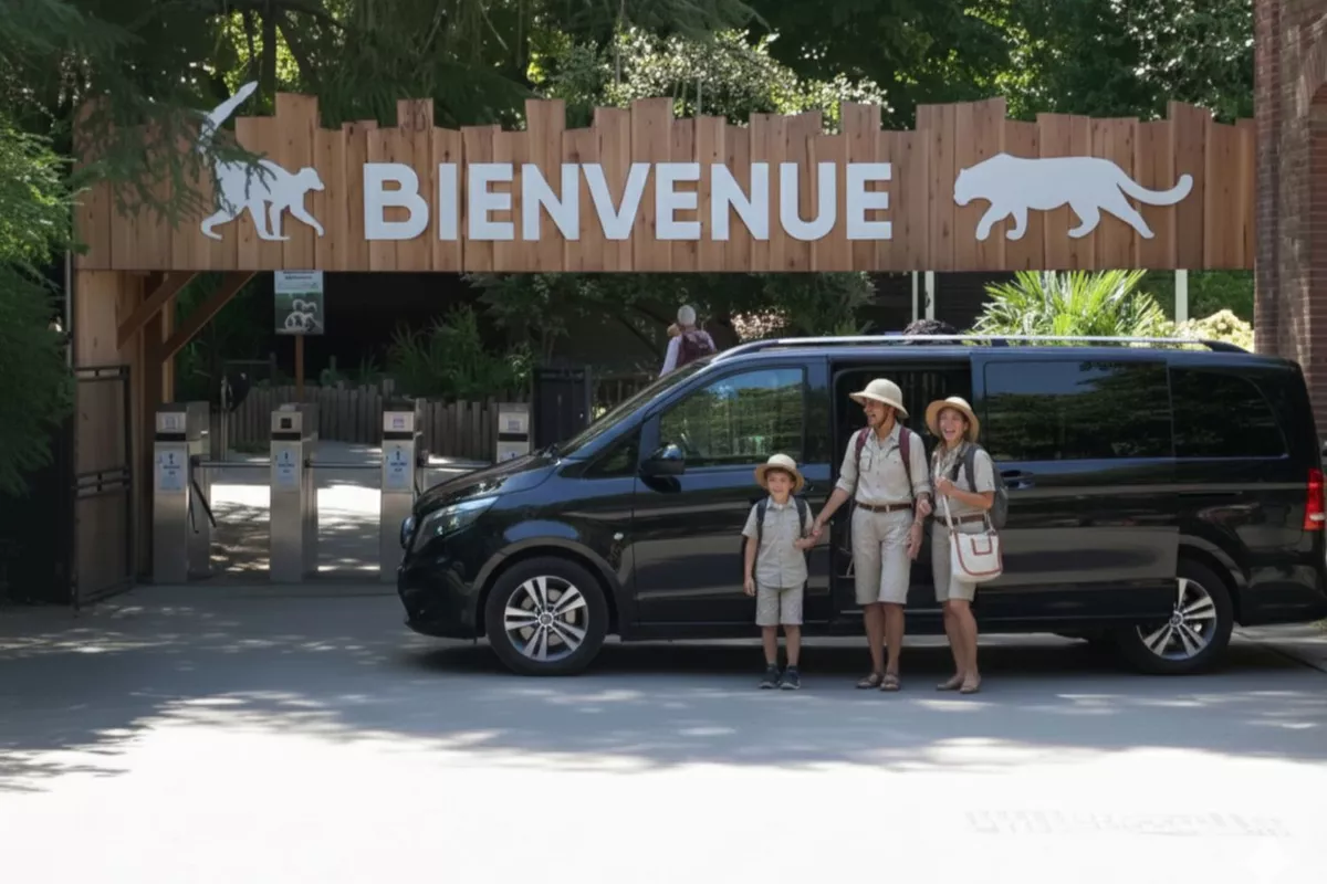 Excursion Privée “ZooSafari de Thoiry” en VTC – Nature, Château & Aventure en Famille