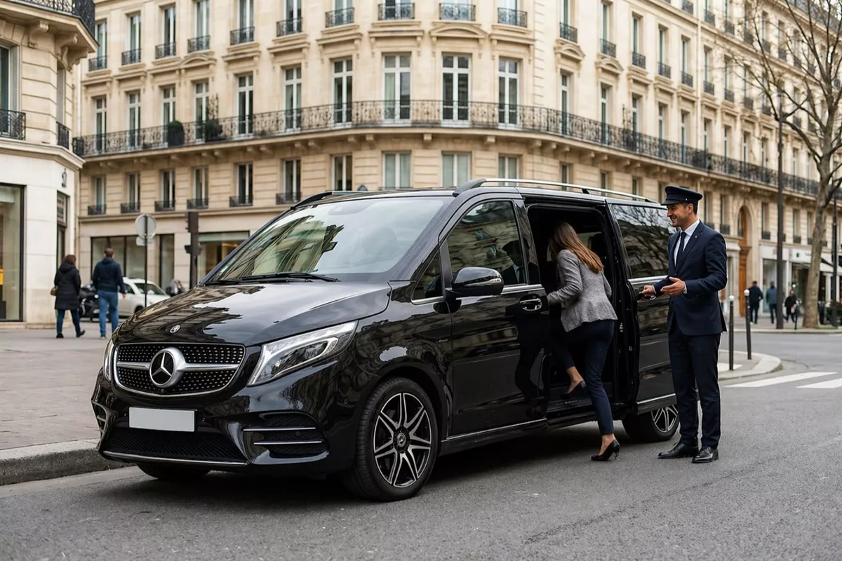 Van 7 places avec chauffeur privé