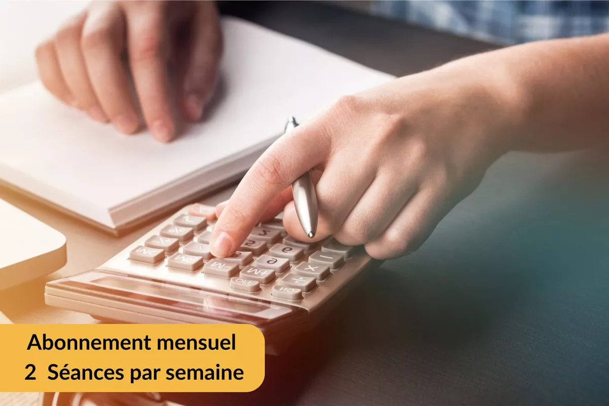 Abonnement mensuel | Cours particulier de soutien en Fiscalité - 2 séances par semaine