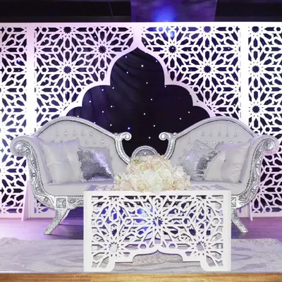 Mariage Mille et une nuits : un décor digne de Shéhérazade