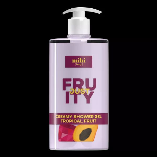 Сreamy shower gel tropical fruit *Pompe distributrice 090101 vendue séparément