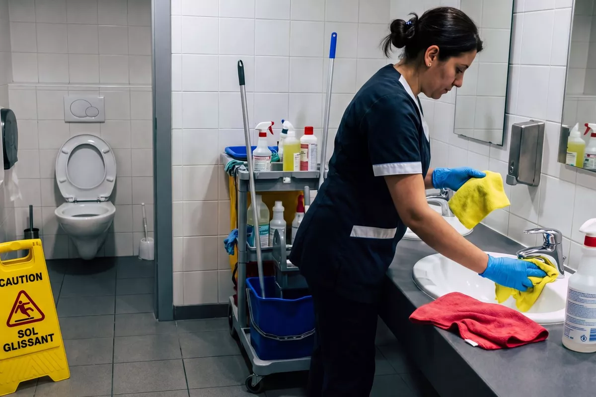 SAVOIRS DE BASES COMPETENCES CLES SUR LE NETTOYAGE & DESINFECTION DES SANITAIRE