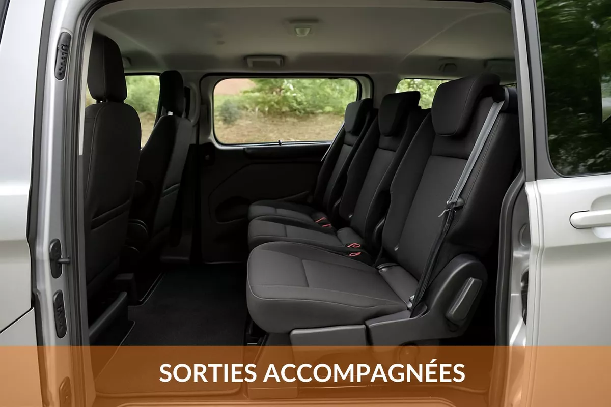 Taxi pour sorties accompagnées pour seniors, résidents d’EHPAD et personnes handicapées