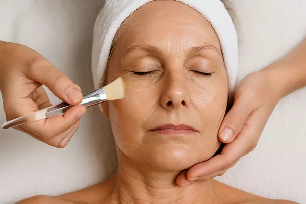 Peeling doux aux acides de fruits – Anti-âge
