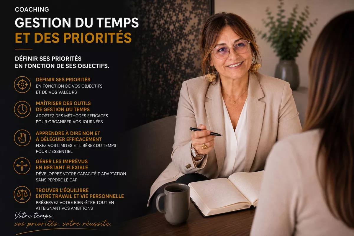 Coaching "Gestion du temps et des priorités" . Des techniques pour se simplifier la vie au quotidien !