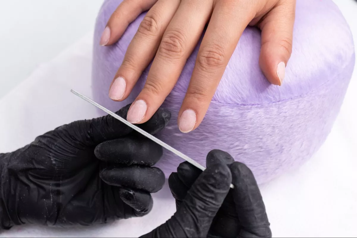 Changement de forme d'ongle