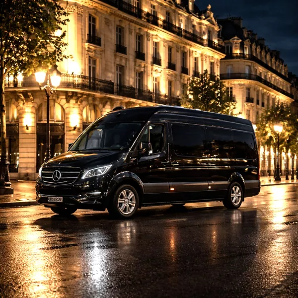 Location Sprinter avec chauffeur à Paris : service sur mesure et confort absolu