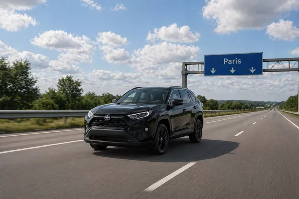 Trajet longue distance France avec chauffeur privé au départ de Paris