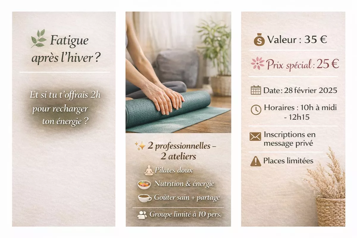 Atelier Recharge Énergie