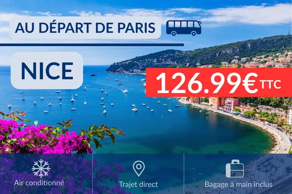 Navette Trajet : PARIS  →  NICE