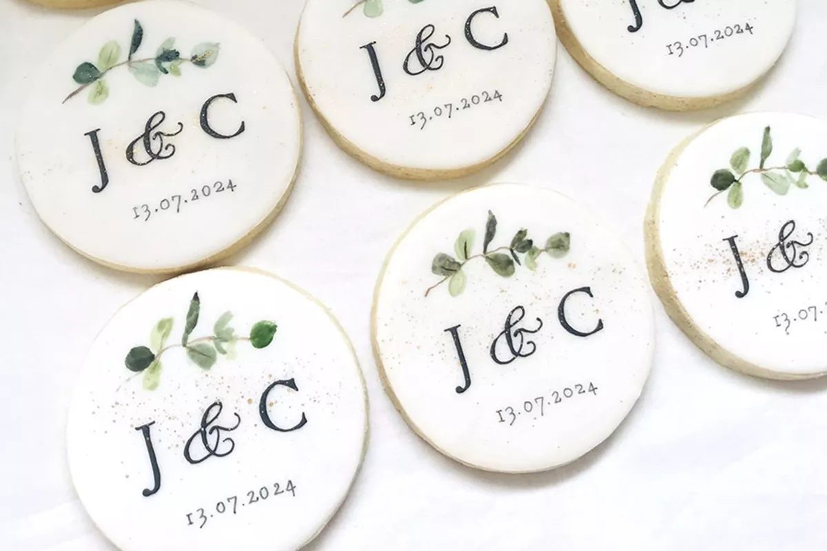Biscuits personnalisés pour mariage & fiançailles