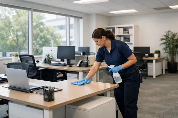 Nettoyage de locaux professionnels