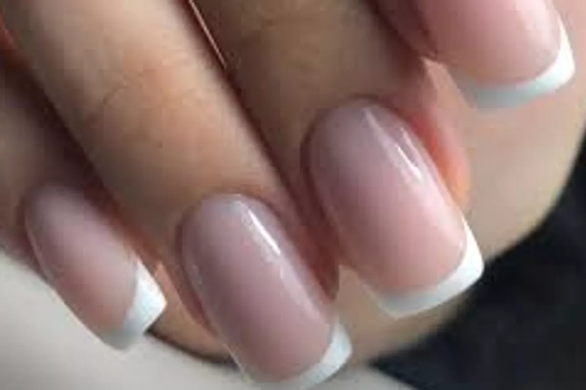 Pose complète gel french