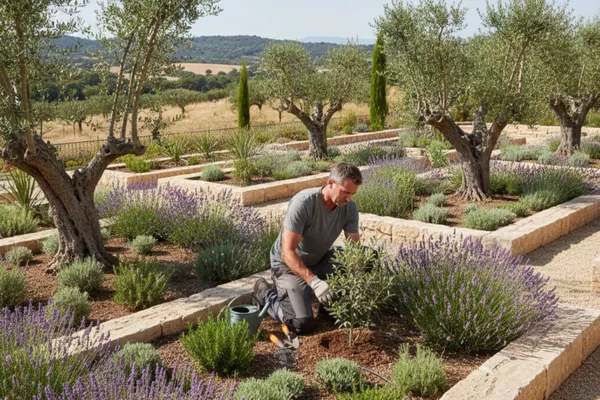 Aménagement de jardins méditerranéens – plantes durables et économes