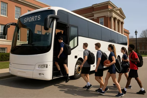 Transport de groupes en autocar pour associations et clubs sportifs