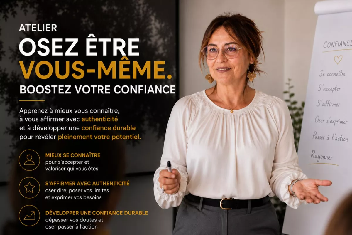 Oser être soi ! Boostez votre confiance . Je réserve mon appel découverte .