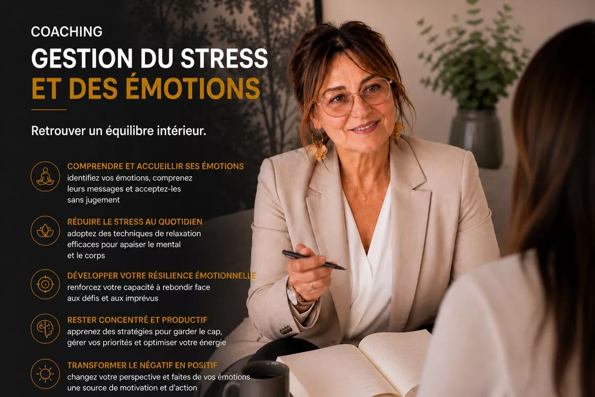 Coaching "Gestion du stress et des émotions" . Ca s'apprend ! Pourquoi pas vous ?