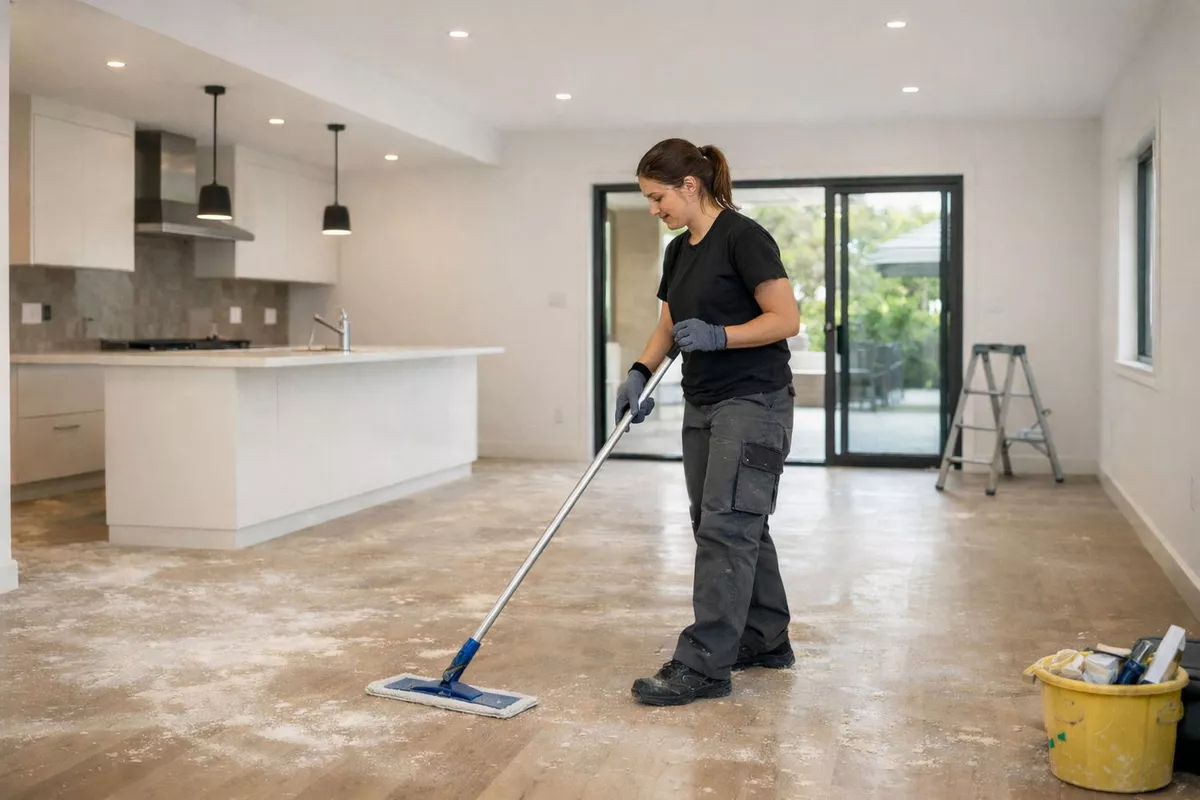 Nettoyage de fin de chantier