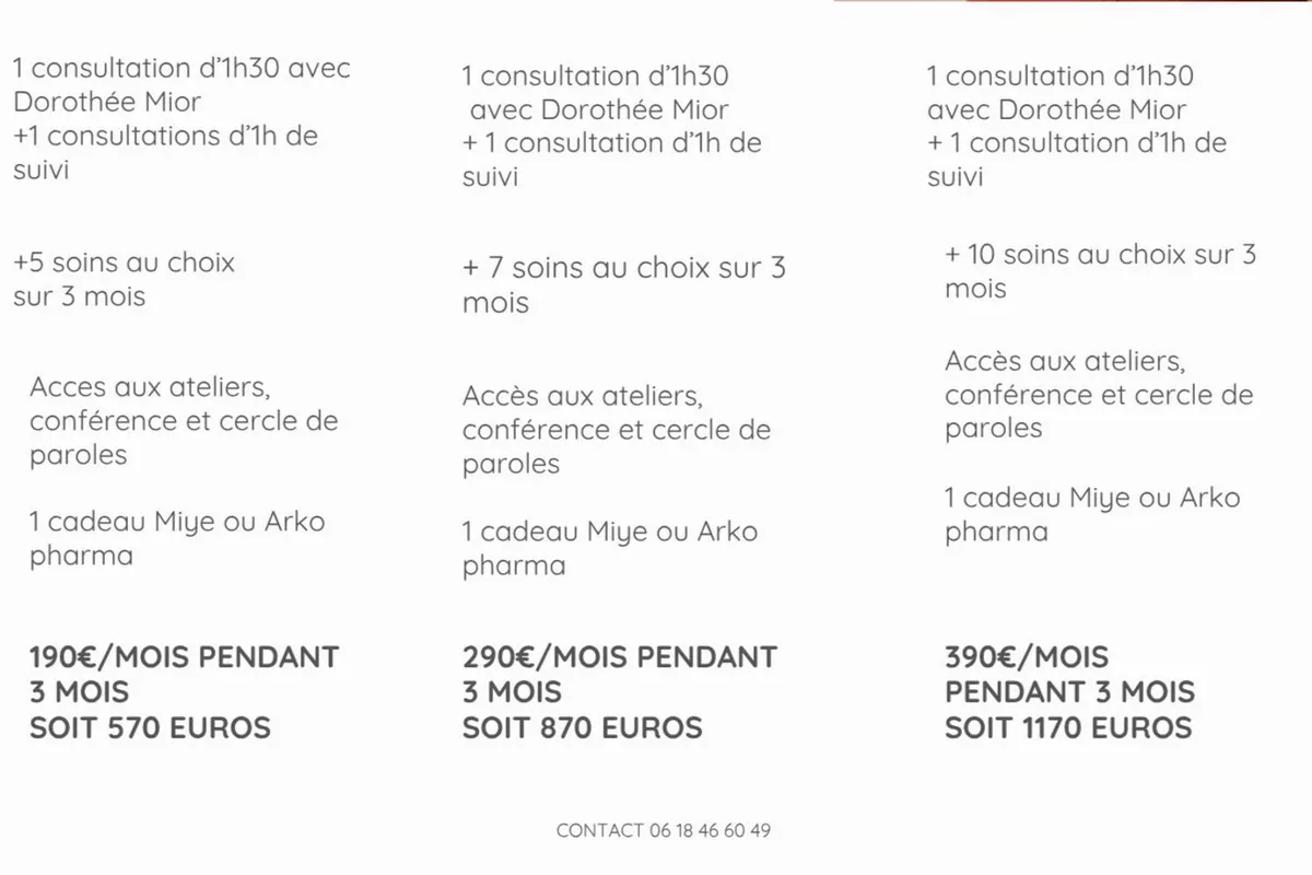 PARCOURS DE SOINS PREPARATION FIV en individuel ou en couple