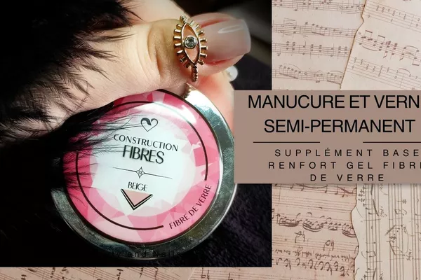 Supplément base renfort gel fibre de verre
