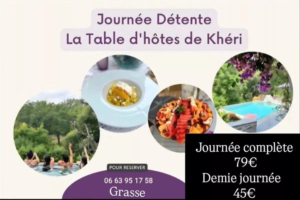 Journée détente - Table d'hôtes de Khéri