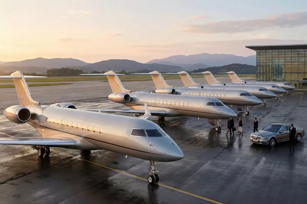 Jets Privés — Vols & Locations