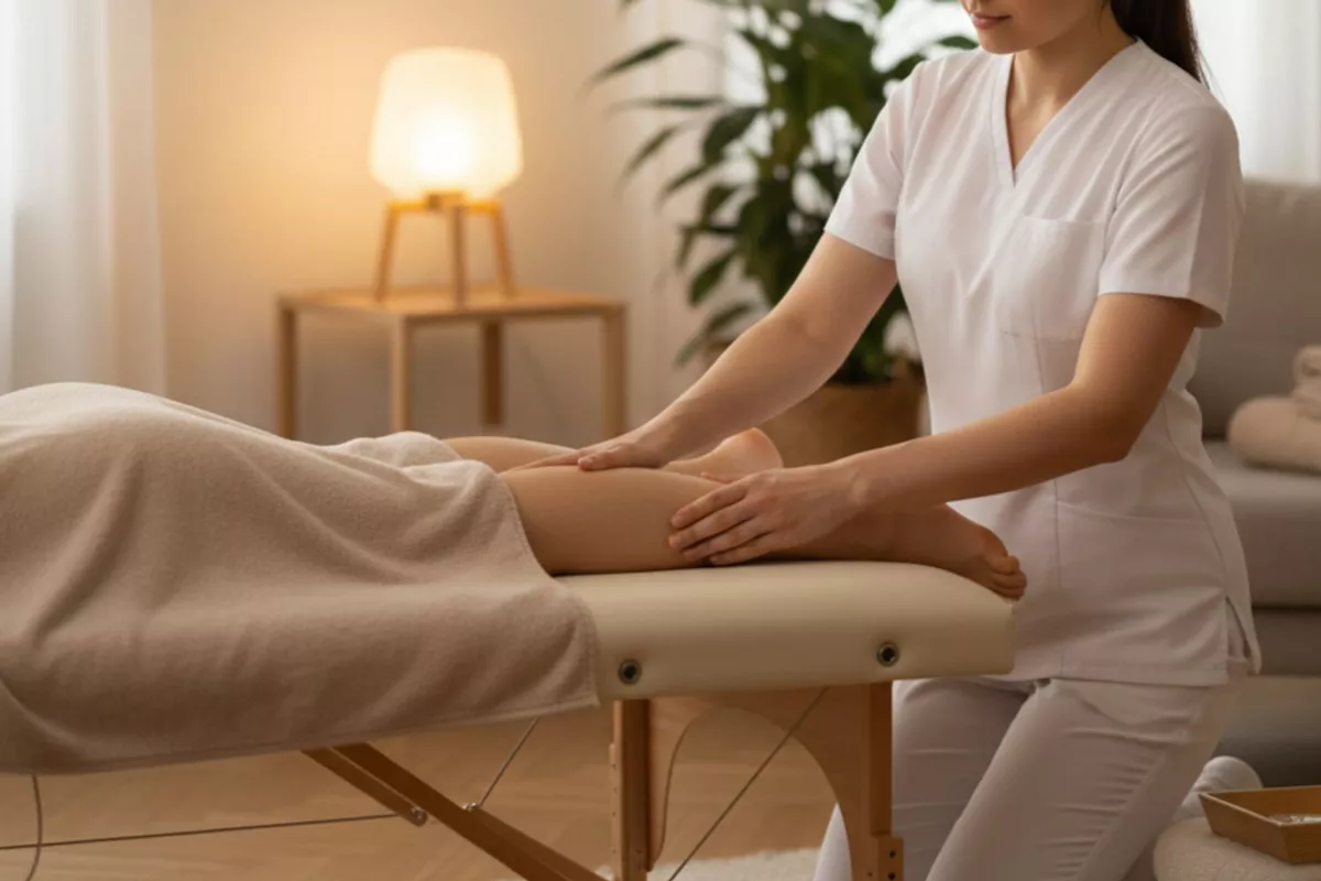 Massage jambes bien-être à domicile – Beautystyl