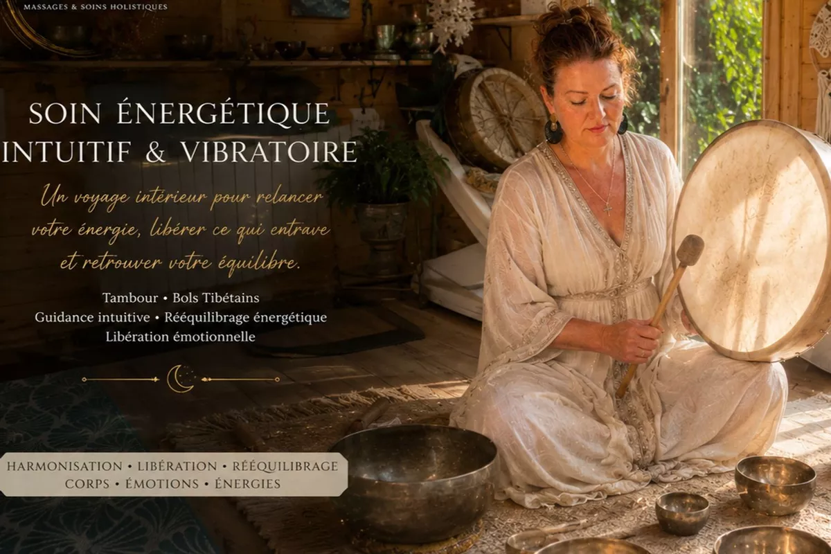 Soin énergétique  sonore & vibratoire Esprit Libellule