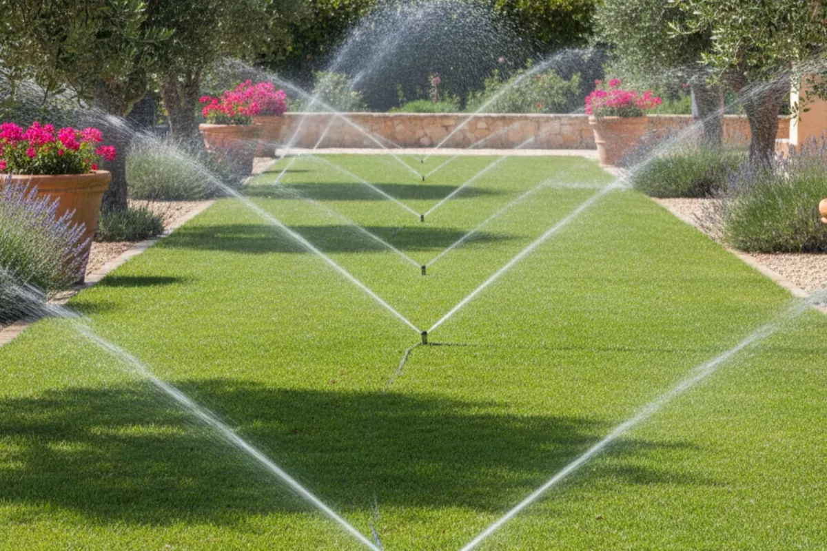 Installation d’arrosage automatique pour jardins