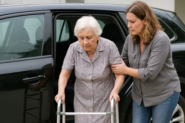 Transport privé VTC pour seniors (ehpad, sortie d'hôpital)