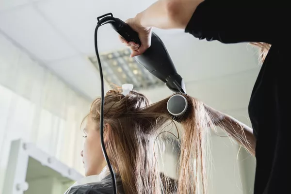 Brushing cheveux longs - Après le Head SPA