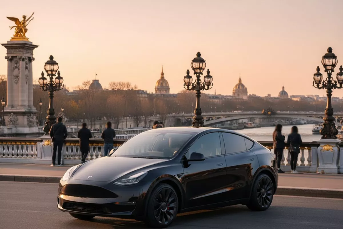 Tour Panoramique Tesla VTC – Paris Écologique & Premium