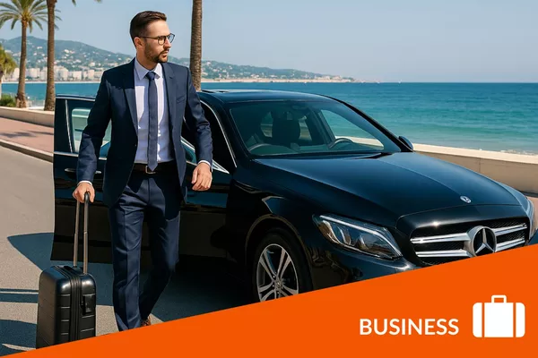 Chauffeur privé VTC pour déplacements professionnels Cannes