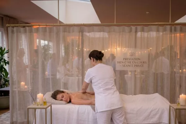 Massage sur table pour événement - Intervention demi-journée (4h)