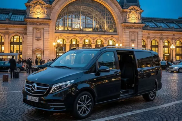 Navettes VTC Gares Paris ↔ Gare du Nord, Lyon, Montparnasse, Austerlitz