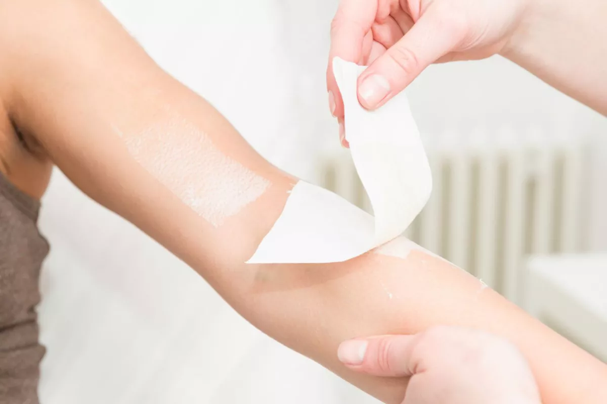 Epilation bras
